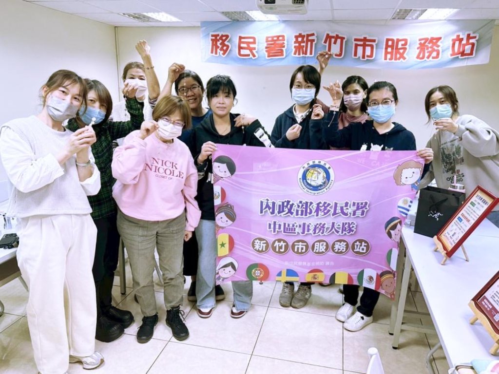 新住民家庭教育暨法令宣導課程　移民署竹市服務站宣導多元文化認識馬來西亞開齋節及印尼卡蒂尼節