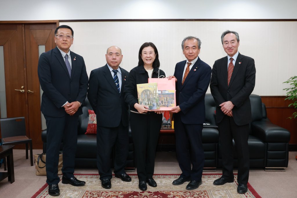 日本宇土市議會訪台南市議會 延續湯德章歷史情誼促交流