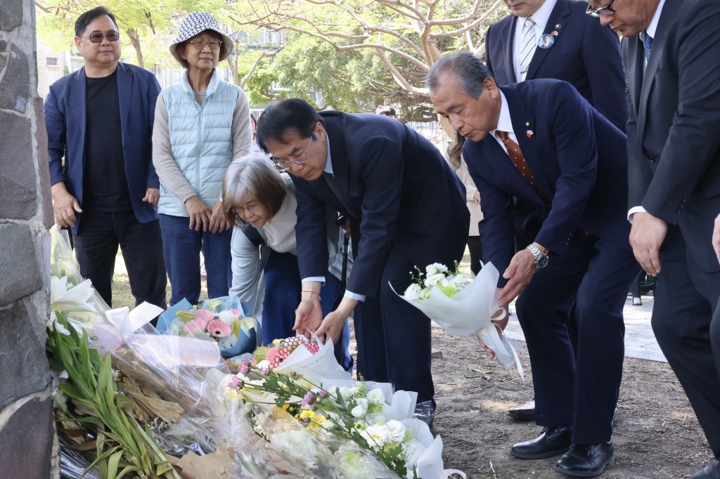 黃偉哲出席湯德章追思會 感謝為臺南的自由民主付出