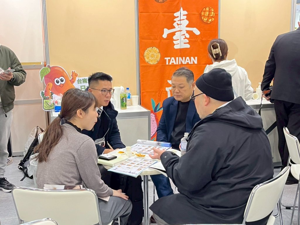 台南農特產前往東京食品展破五億！台南農產獲國外熱烈洽詢