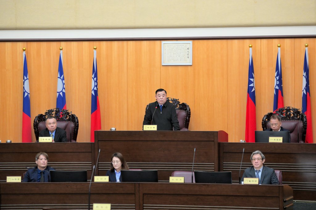 桃園市議會第7次定期大會開幕　議長邱奕勝提醒市府持續落實交通與居住政策