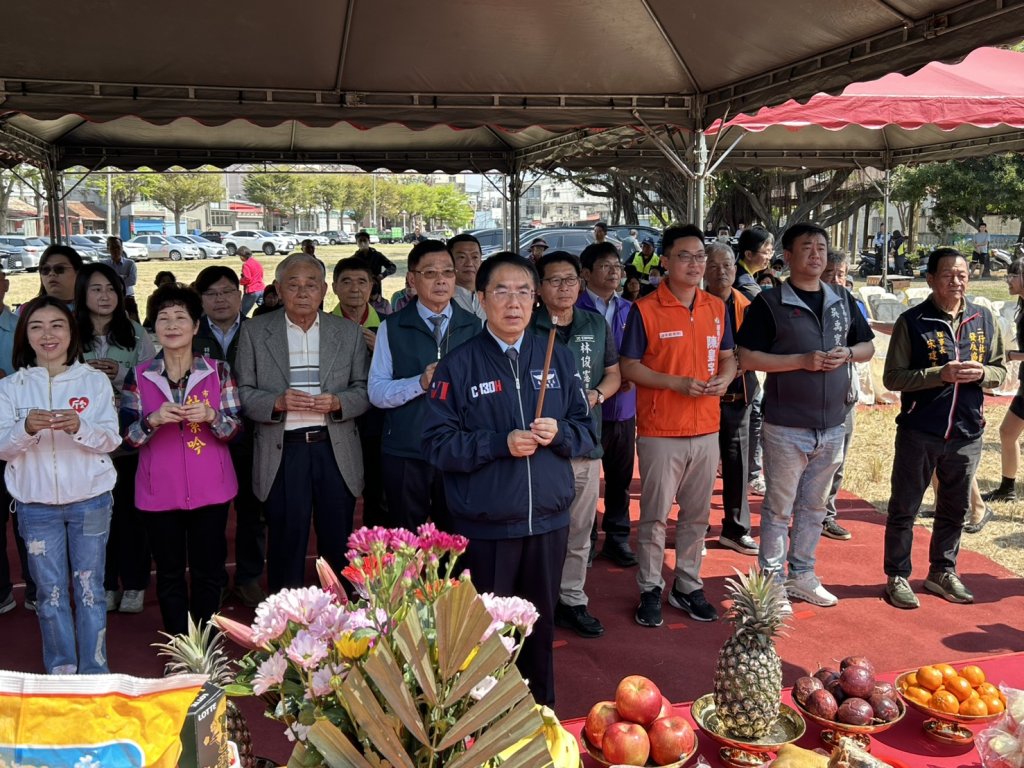 仁德二行里活動中心動土 公私協力建造社區新據點