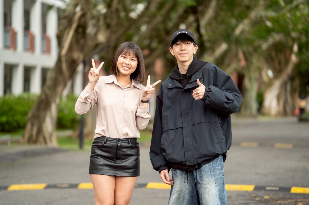 青春不要留白　醒吾科大朱紫瑜、周景山獲選優秀青年