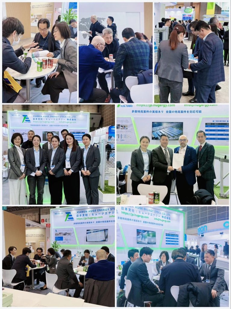 友巨新能源公司參加日本國際智慧能源  推出太陽能折疊充電包、戶外移動電源受好評