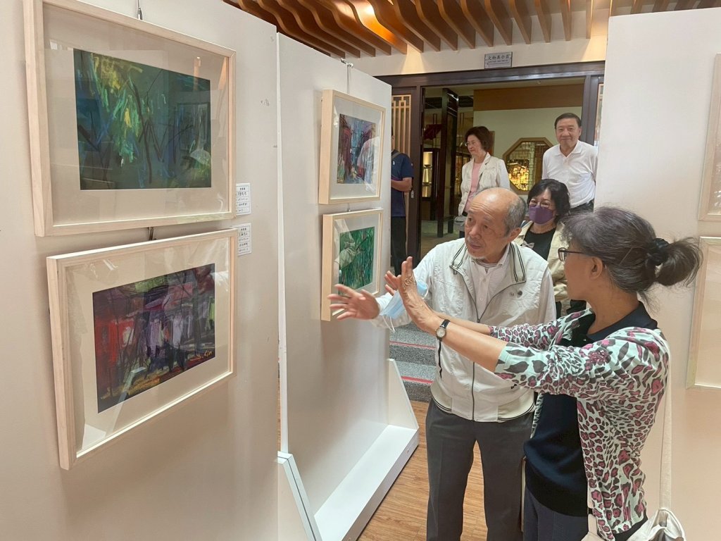 「執念‧新境」林享郎老師創作個展 分享推展客家畫作心路歷程