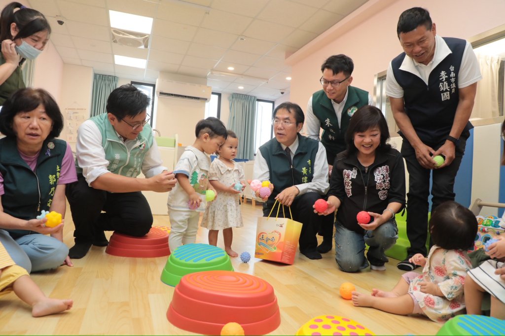 南市第18處公托落腳永康！南灣公設民營托嬰中心開幕 打造育兒友善城市