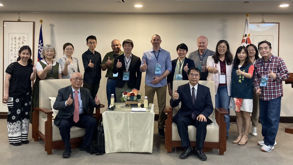 5國學者專家拜會市長黃偉哲 臺南健康城市治理成果獲國際肯定