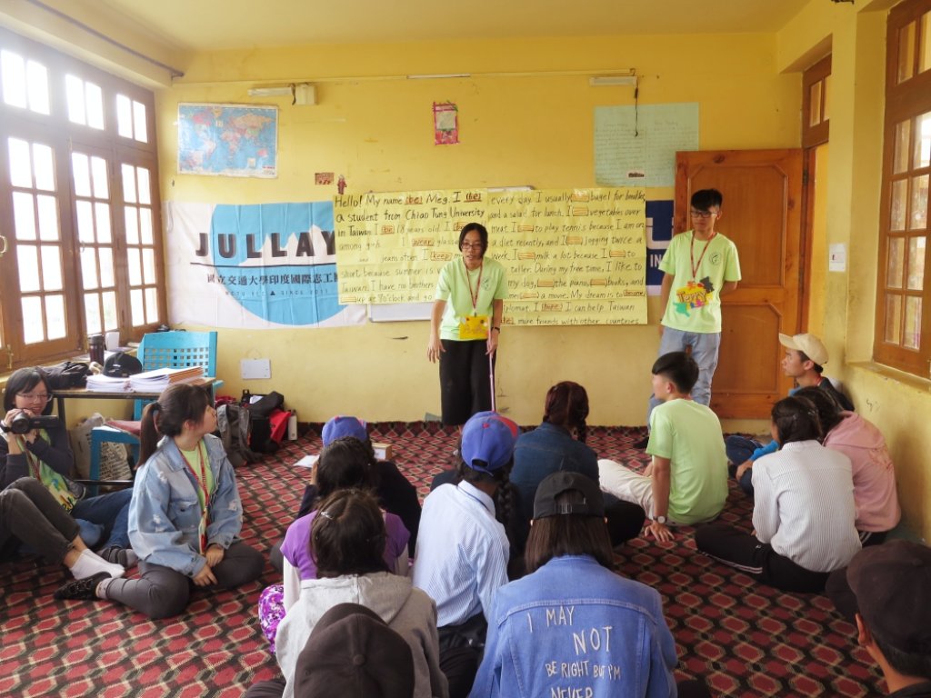 打造孩童教育的大手　陽明交大印度國際志工Jullay團服務不間斷