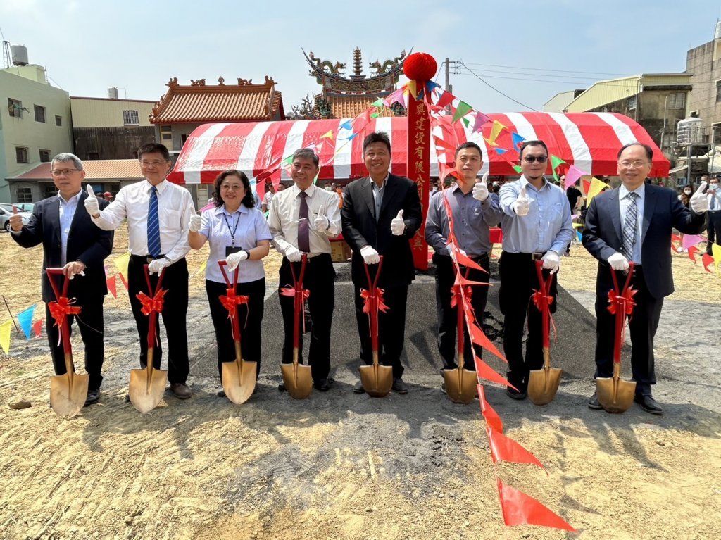 安庭建設公司到台南永康投資10億興建華廈 今舉行開工動土