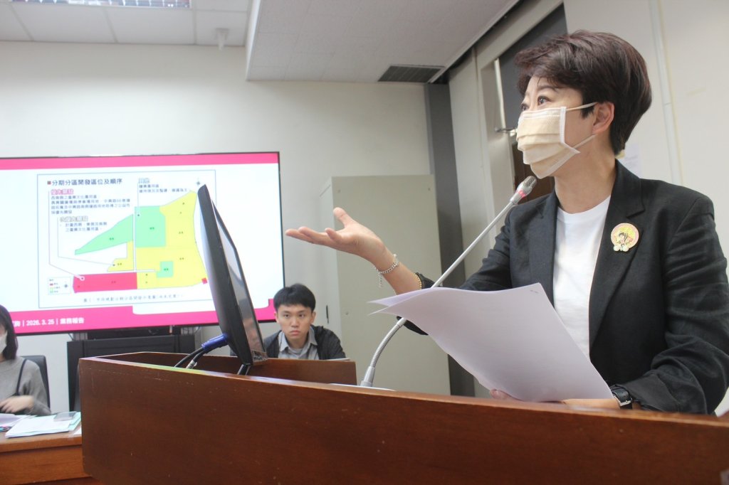 陳亭妃力促台南電纜地下化 爭取中央補助提升至六成