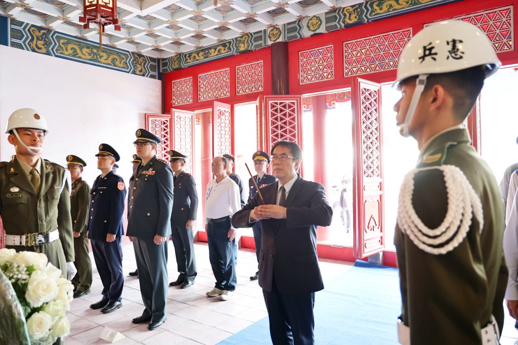 台南市115 年春祭典禮 黃偉哲親臨主祭 緬懷革命先烈暨陣亡將士英靈