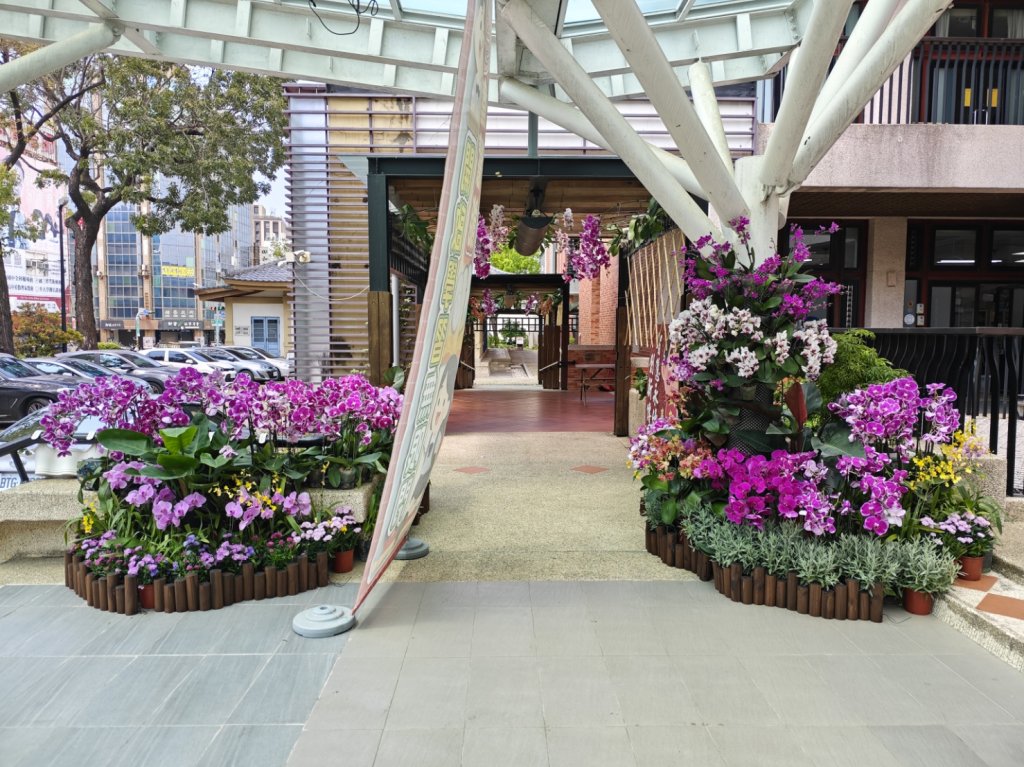 國際蘭展美景現身南市校園 深化永續及美感教育理念