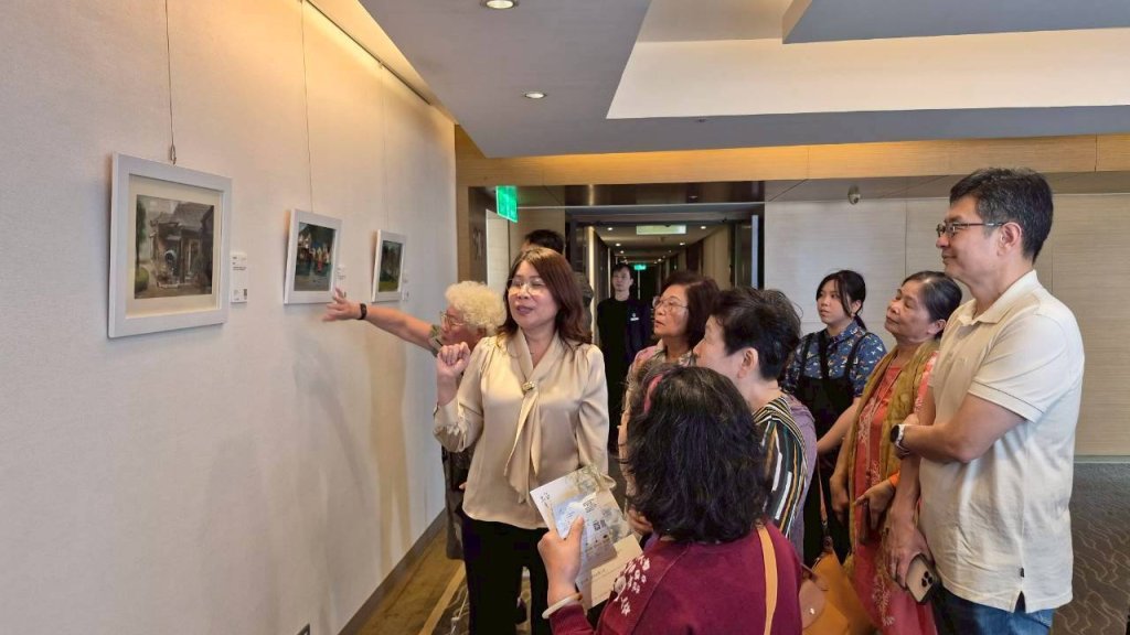 統一集團玲廊滿藝攜手太子文旅展出《靜謐流光》張宏彬、連雅綺當代風景詩