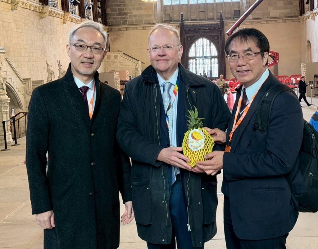 黃偉哲會晤英國會議員李納德 台南與英國關係邁向新里程