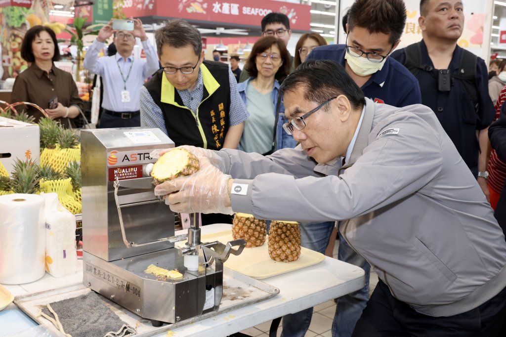 台南鳳梨年產量預估增5% 南市府辦理23場國內外拓銷強化產銷調節  