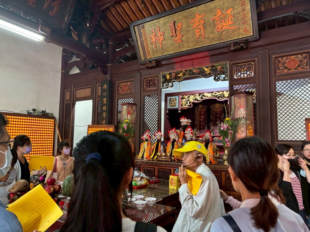 台南「最強考運導覽」走訪五大文昌 攜手統一獅應援、打卡送好禮