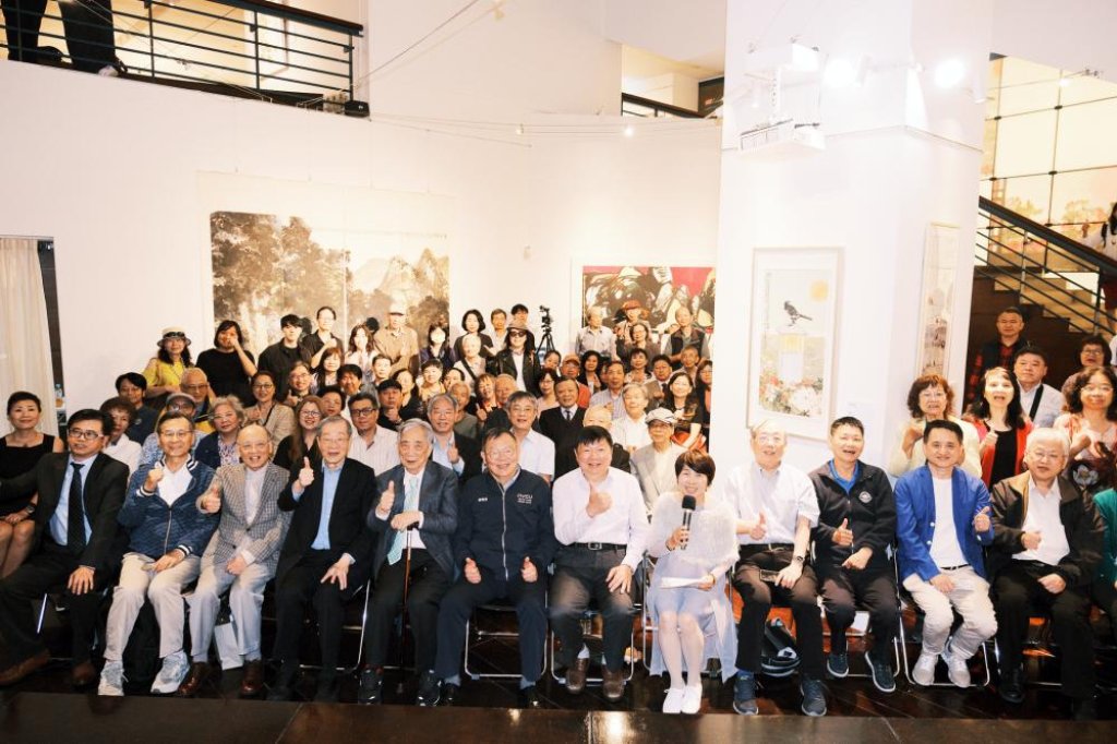 臺灣水墨畫家暨藝術教育家黃光男「詩學畫域」文人墨彩新視域展　即日起陽明交大藝文中心重磅登場