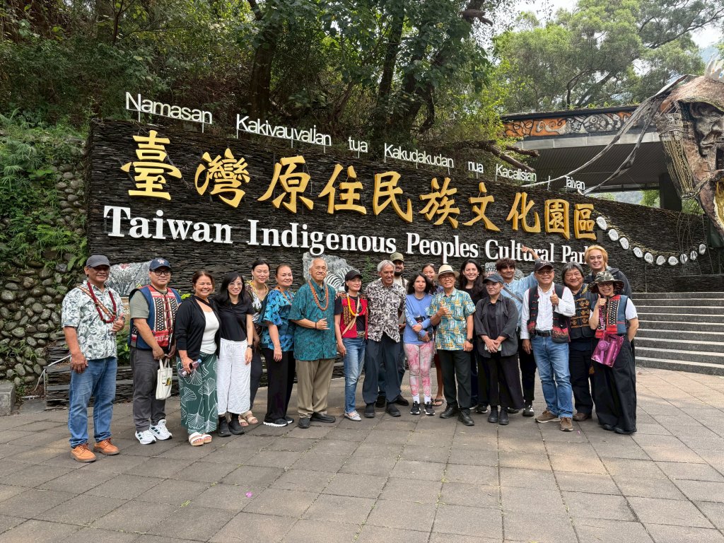 夏威夷玻里尼西亞航海協會原民園區參訪　以航海文化串連南島世界‧開啟跨島嶼合作新階段