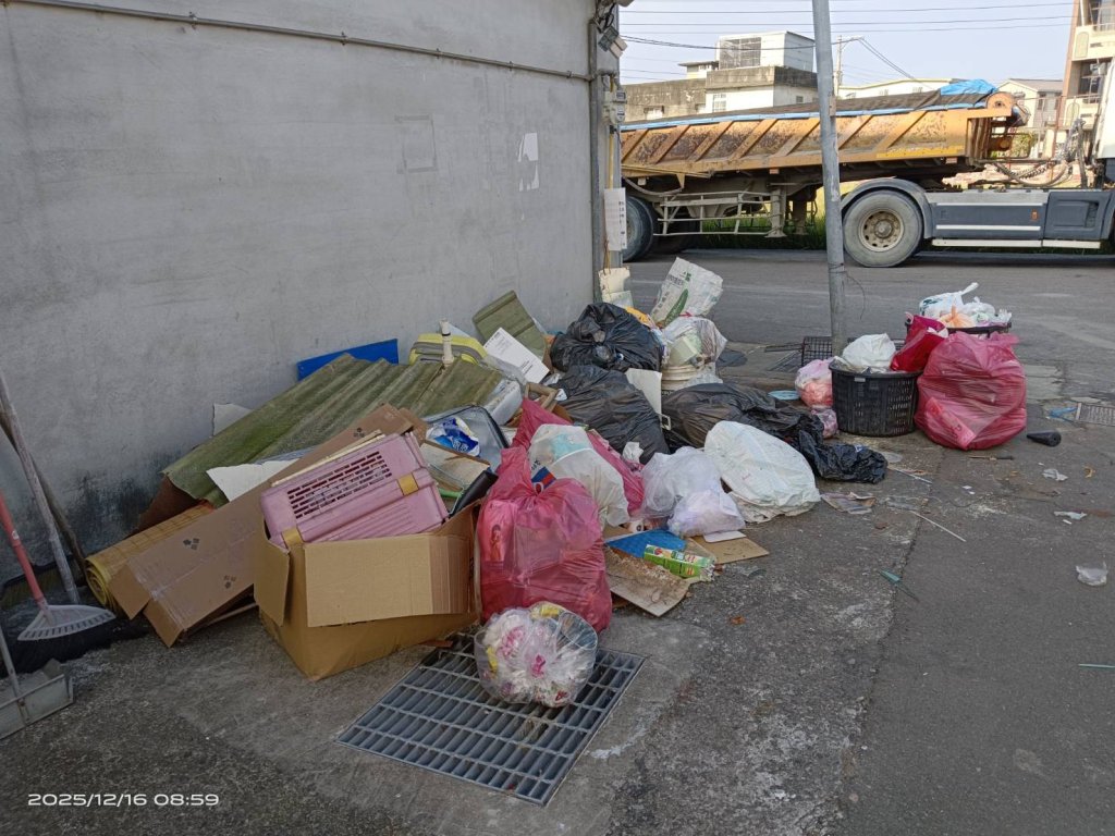 遏止路邊垃圾堆頭｜苗栗市公所增設移動式監視器取締