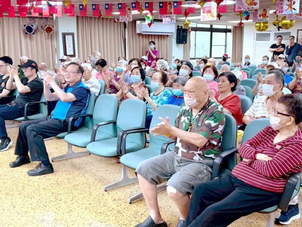 提升住民生活品質與幸福感　八德榮家攜手國防部示範樂隊舉辦音樂饗宴營造溫馨兼具活力的頤養環境