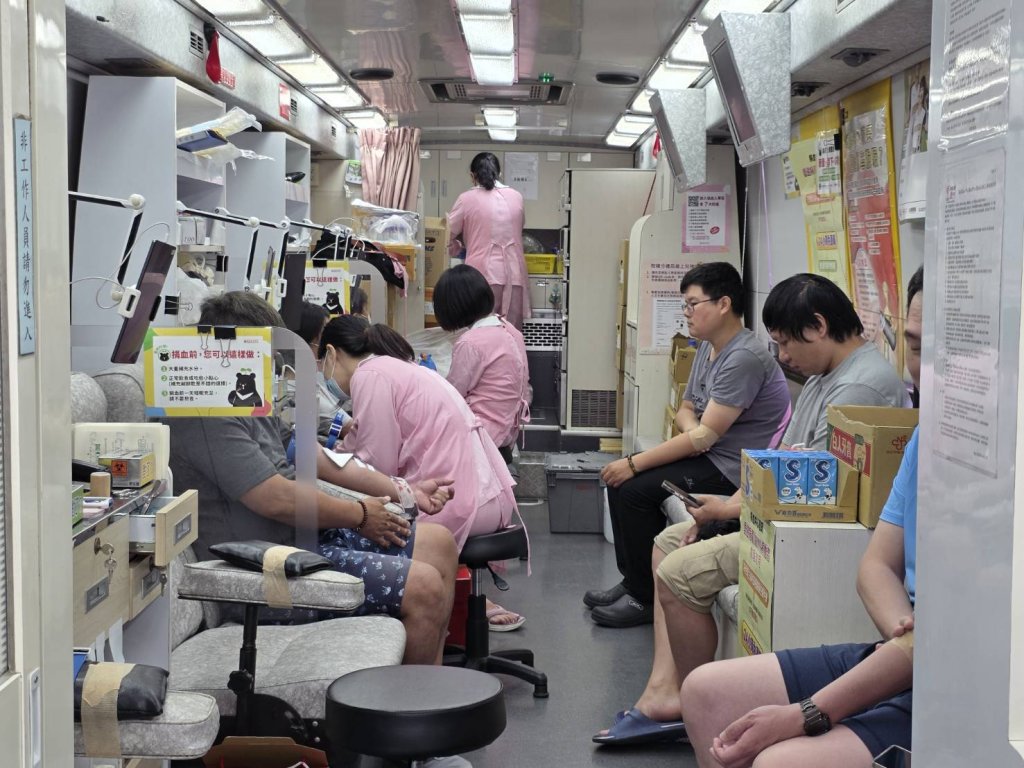再度熱血出擊！台南市赤嵌獅子會舉辦捐血活動號召市民挽袖救人