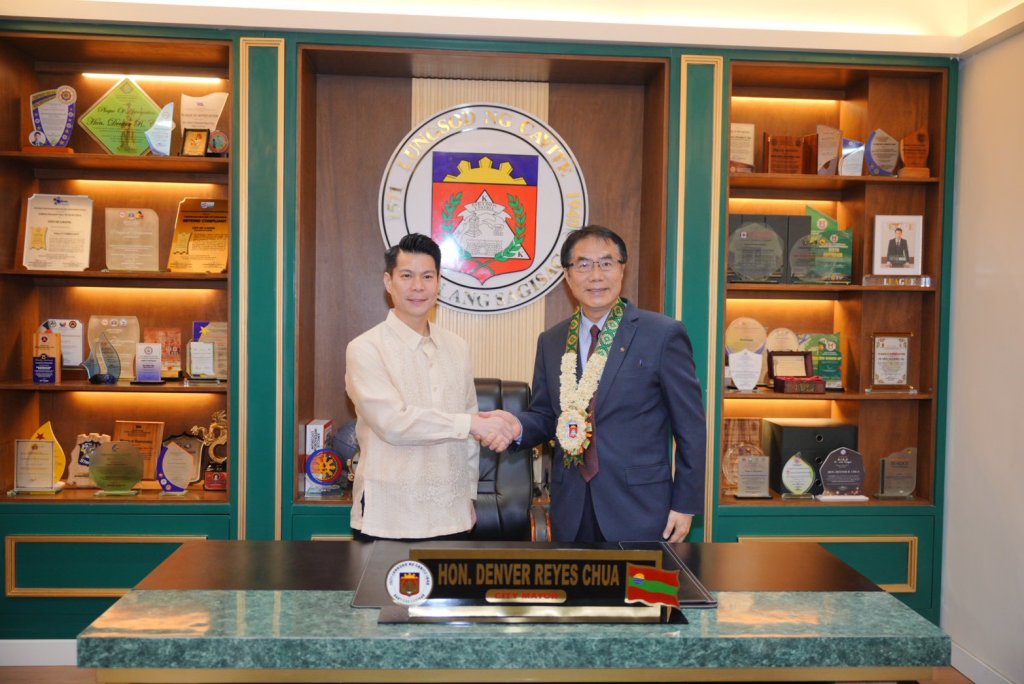 用最精簡的時間做最精實的交流 黃偉哲訪菲首站抵姊妹市加美地市