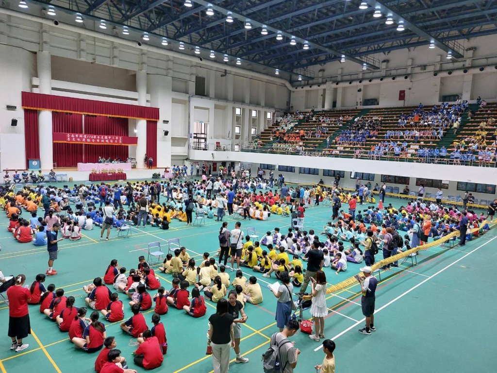 臺南市114學年度普及化跳繩接力決賽熱力登場 138隊同場競技展現團隊力