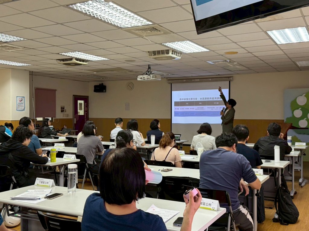 AI盤點城市綠地 臺南市環保局推動自然碳匯治理