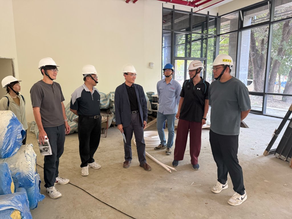 新營全民運動館進度達75%！市府技監親赴視察 確保115年如期如質完工