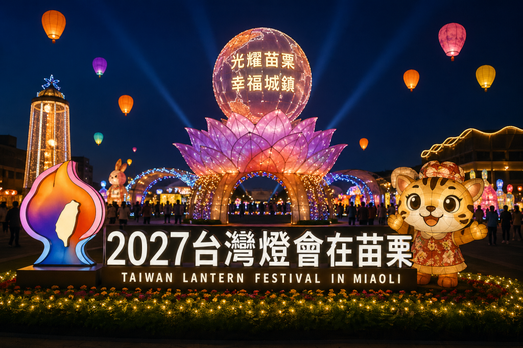 2027台灣燈會重返苗栗｜七大商圈推優惠搶攻觀光商機