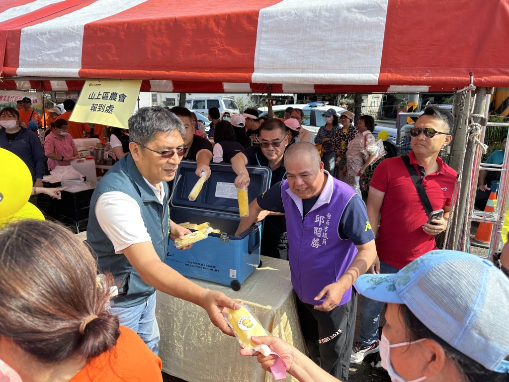 山上區農會推新品禮盒 結合健走及在地農產行銷
