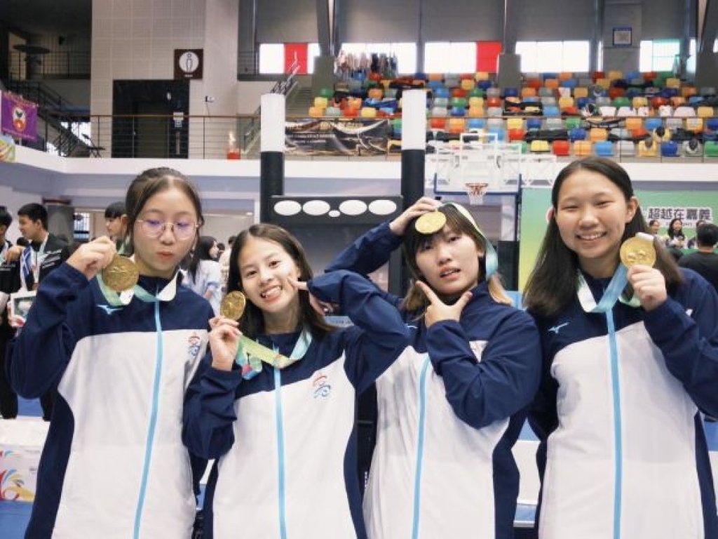 左營高中女子軍刀團體勇奪金牌　以堅持與團隊精神寫下榮耀篇章