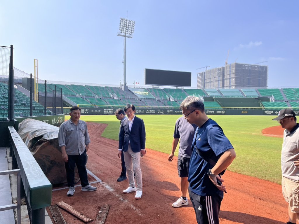亞太成棒主球場排水不良 體育局嚴格修改把關 積水問題已完成改善