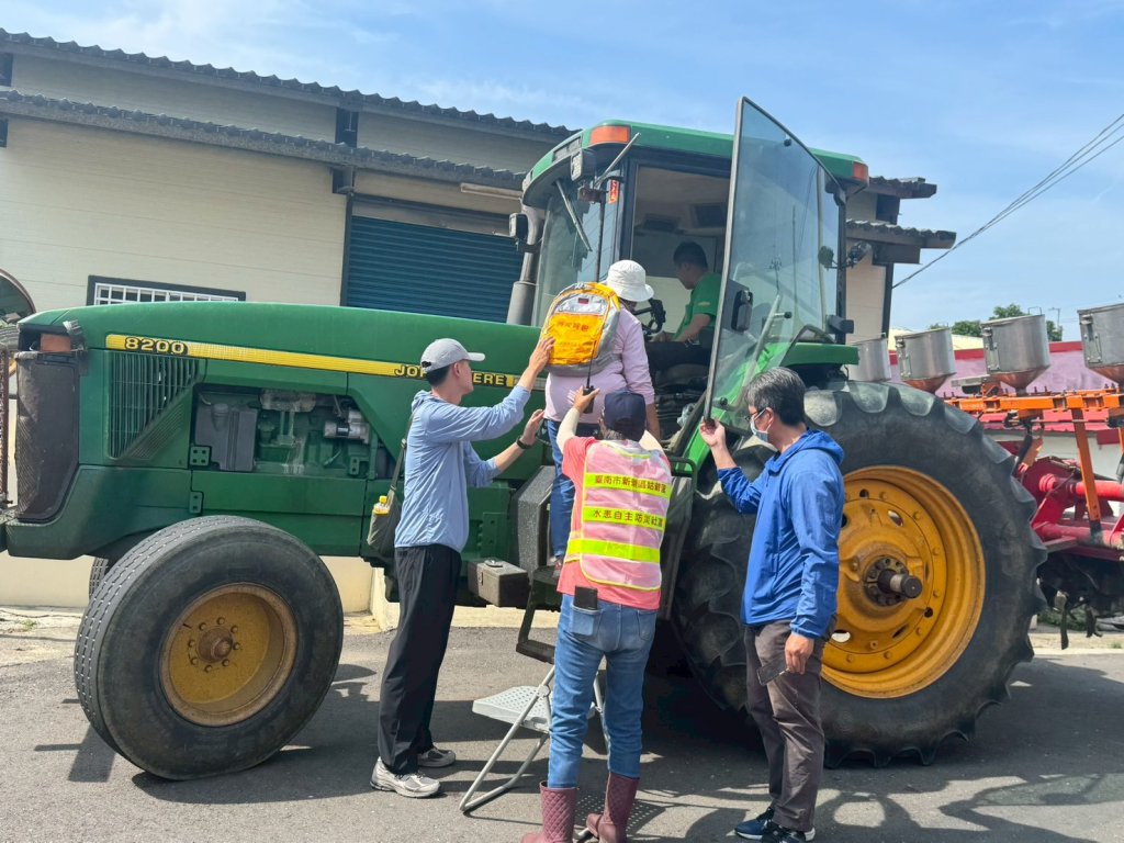 強化社區應變力 新營區姑爺里辦理水患自主防災實兵演練  