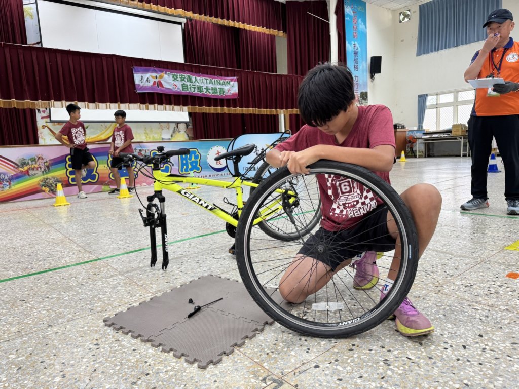  以體驗學習扎根交通安全教育 臺南「交安達人＠TAINAN」自行車大獎賽登場 