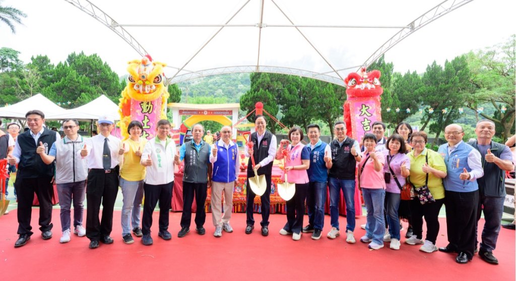 龍潭龍新路三和段拓寬動工　張善政：分期推動提升通行與通學安全