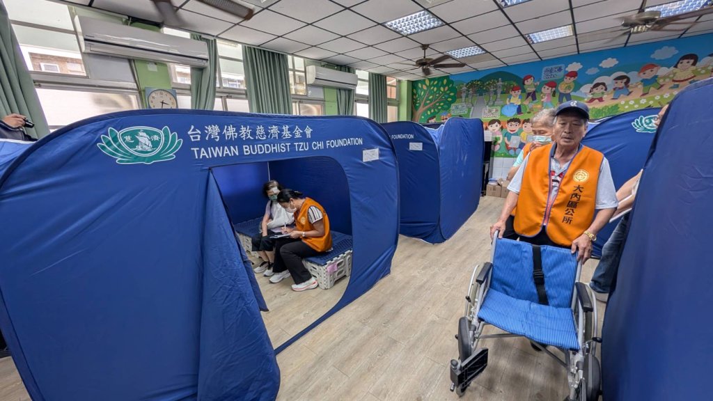 模擬強震情境！大內區啟動雙收容所 特殊災民優先照護成亮點