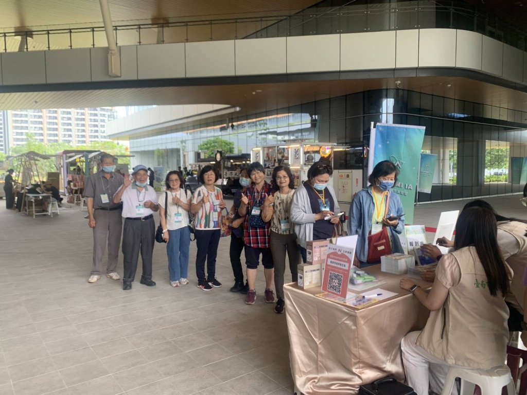 沙崙智慧健康照護站人氣爆棚  健康量測、AI檢測一次體驗