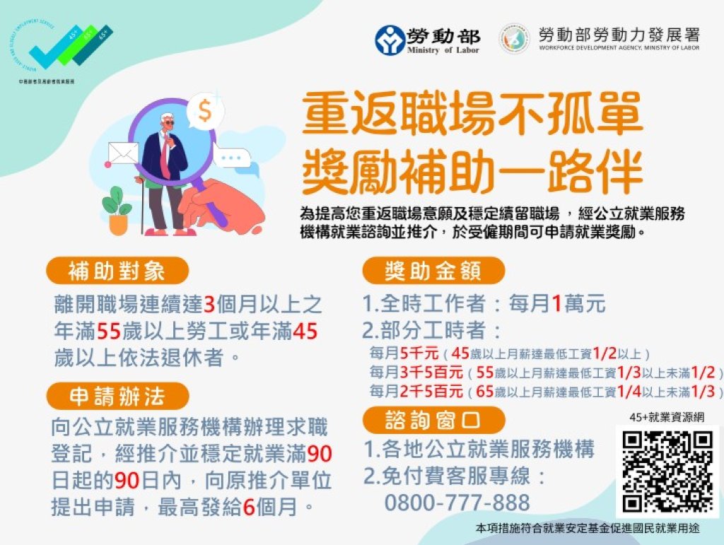 政策引路、專業加持！「五五就業獎勵」助退休嬤轉型專業保母