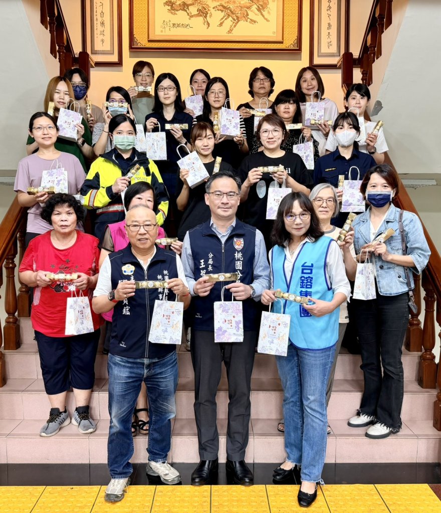 溫馨母親節前夕　桃園警友辦事處攜手企業慰勉女警同仁