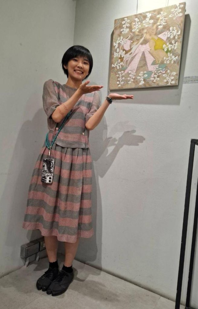 《少女的祈禱》陳禕媃個展  帕莎蒂娜-烘焙文化店展出11張作品