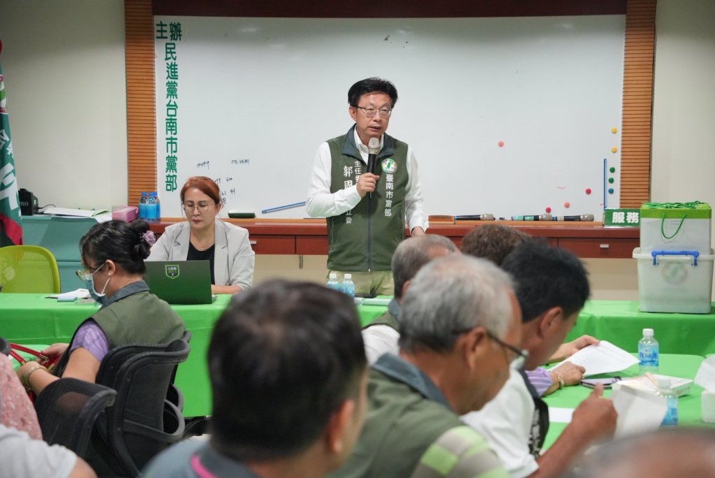 重視基層心聲 郭國文主委任內舉辦超過13場里長巡迴座談會