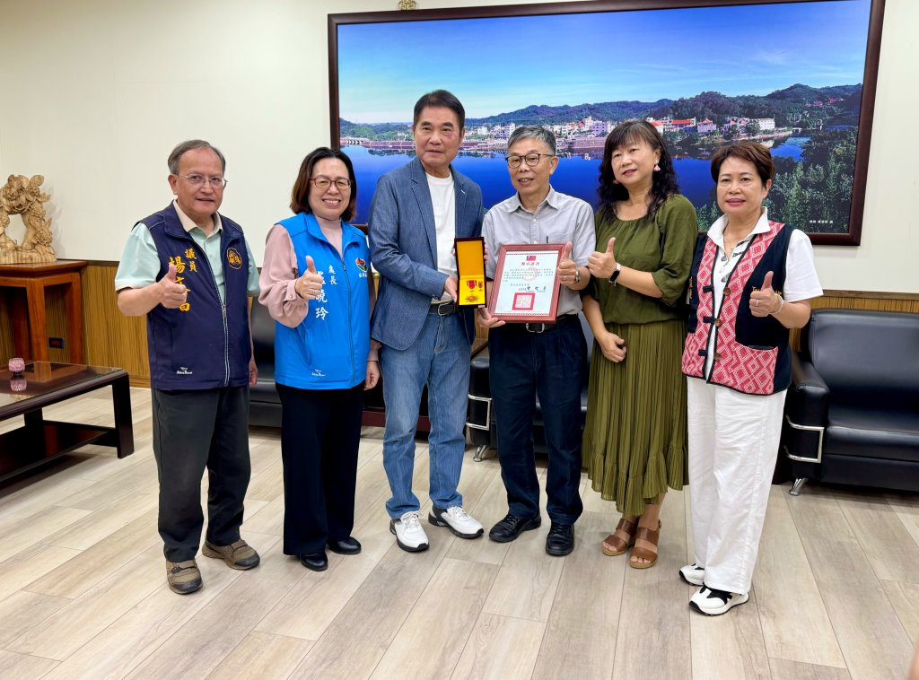 苗栗原鄉建設推手黃松光｜獲頒三等原住民族獎章創縣內首例