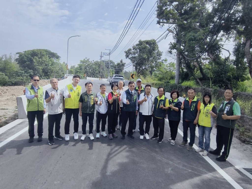 白河協進橋改建完工！路面拓寬、防洪大增 副市長姜淋煌：安全宜居再升級