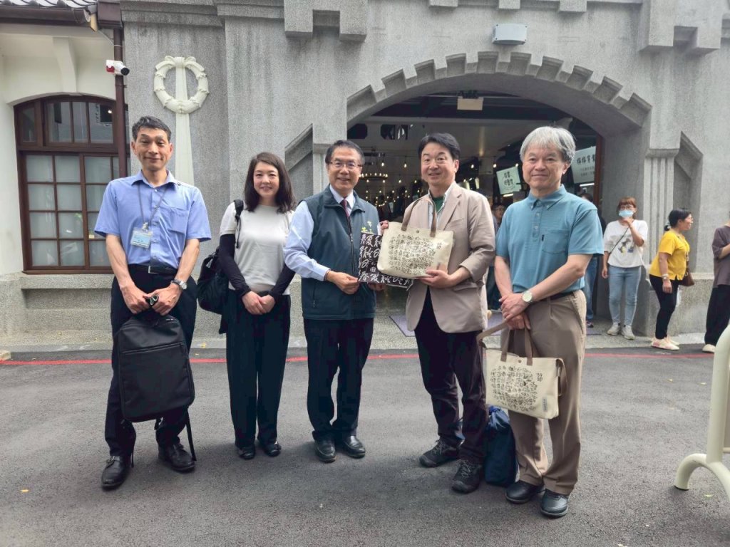 台南運河百年暨台南市京都市締盟5週年 京都市上下水道管理局到訪交流水利經驗