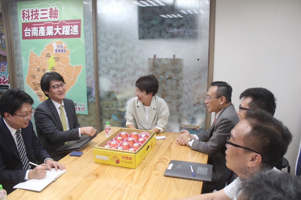 台南芒果大豐收 陳亭妃攜手外交部、農業部會晤駐台韓國代理代表高尚郁 爭取延長降稅優惠