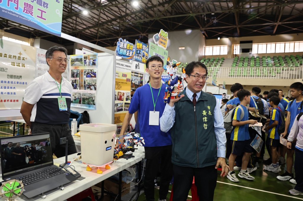台南市2026技職博覽會開幕 黃偉哲肯定技職教育培育產業人才