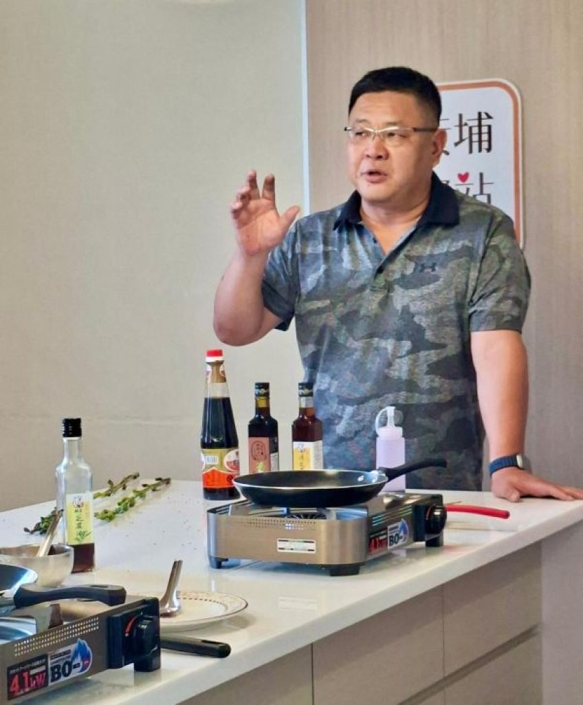用美濃的麻油煎一顆荷包蛋  黃埔客站食農教育熱鬧登場