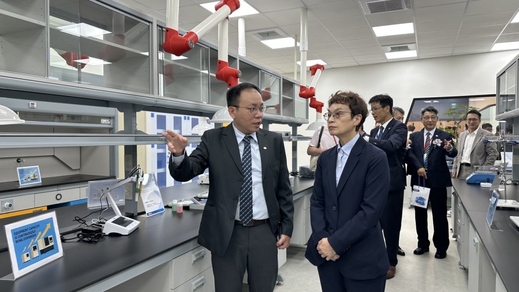 全球水資源科技大廠藝康 (Ecolab) 南科研發中心啟用 打造臺南成爲國際科技產業重鎮