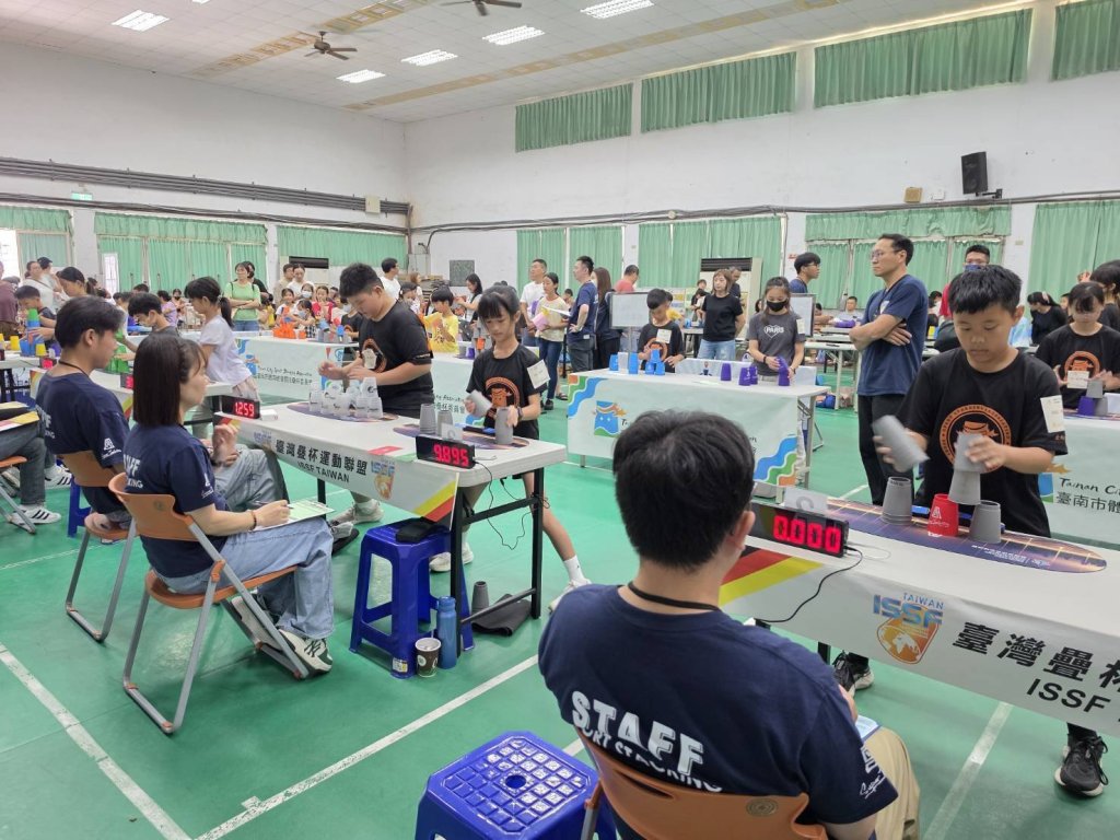 臺南市115年市長盃競技疊杯錦標賽6月7日登場 推廣競技疊杯運動向下扎根